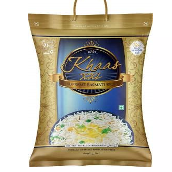 KHAS XXL SUPREME BASMATI RICE 5KG