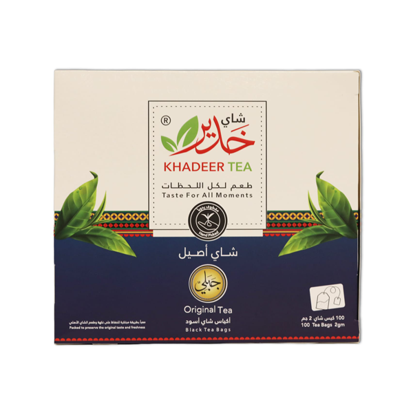 أكياس شاي جبل خضير سيلان - 2 غرام × 100 قطعة