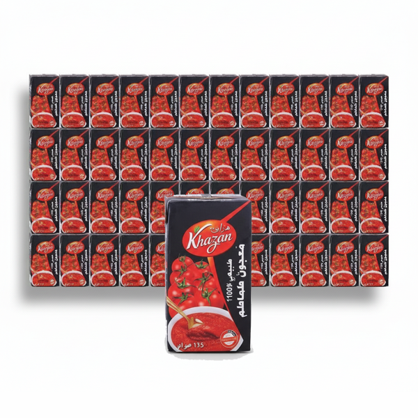 KHAZAN TOMATO PASTE 135G*40PCS