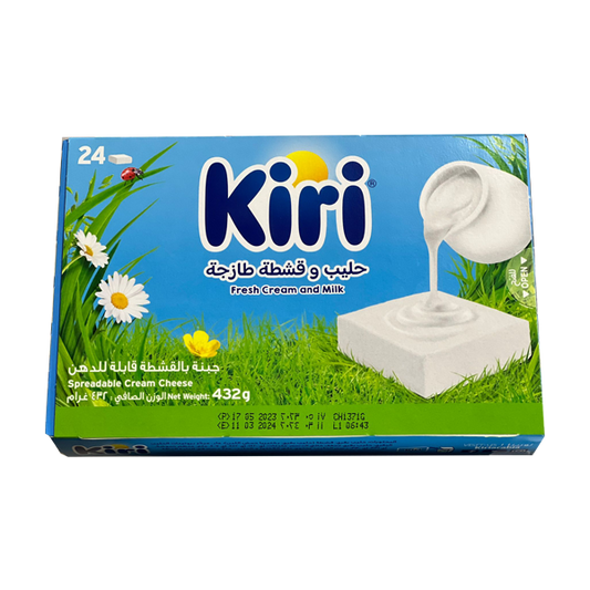 KIRI SPREADABLE CREAM CHEESE 432GM