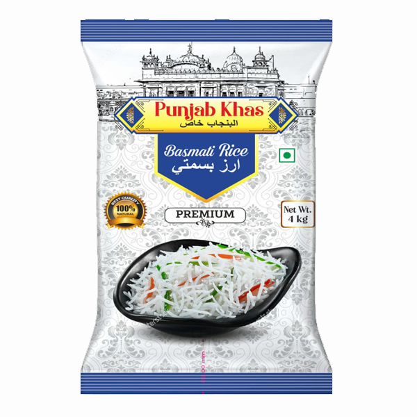 LAFFAN PUNJAB KHAS PREMIUM BASMATI RICE-4KG