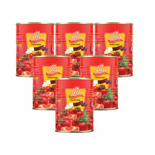 LAFFAN TOMATO PASTE-850G X 6PCS