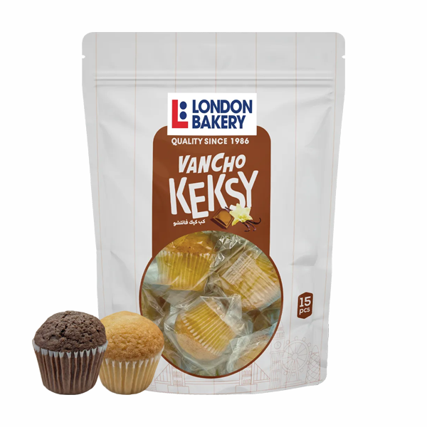 LONDON BAKERY VANCHO KEKSY 15PCS 450GM