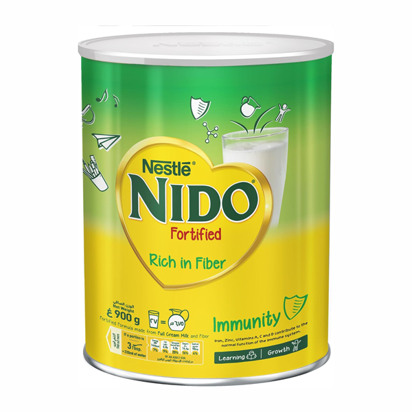 NIDO FORTIFIED FULL CREAM MILK POWDER CAN