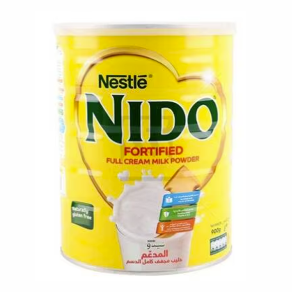NIDO FORTIFIED FULL CREAM MILK POWDER CAN