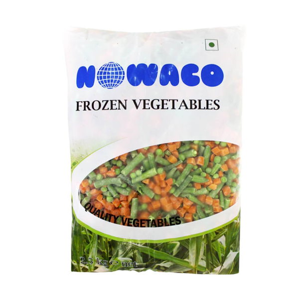 FROZEN MIXED VEGETABLES -2.5KG