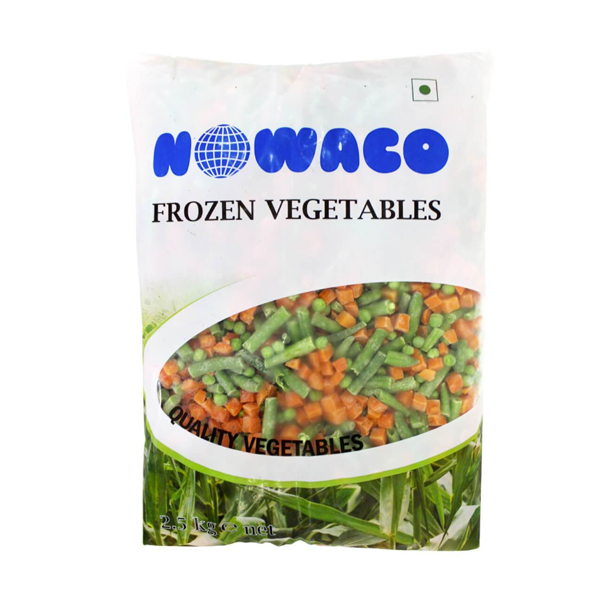 NOWACO FROZEN MIXED VEGETABLES -2.5KG