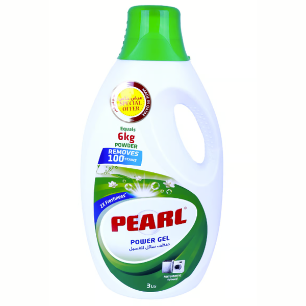 PEARL LIQUID DETERGENT POWER GEL 3L