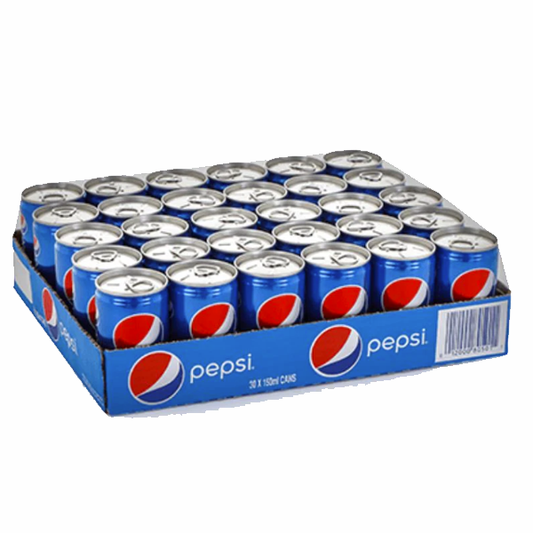 PEPSI SOFT DRINK CAN 150ML×30