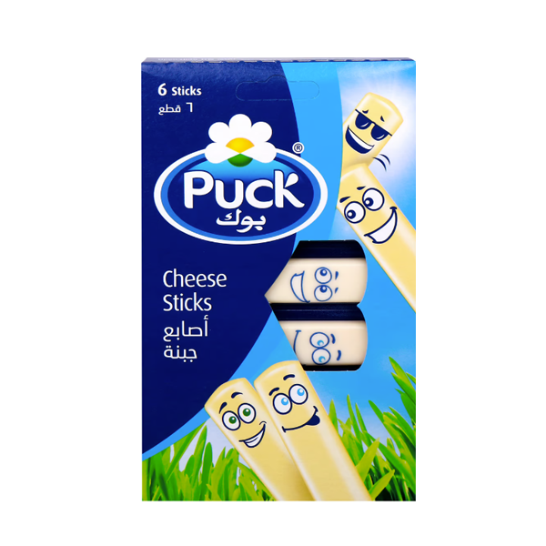 PUCK CHEESE STICKS, 6 X 108 GM