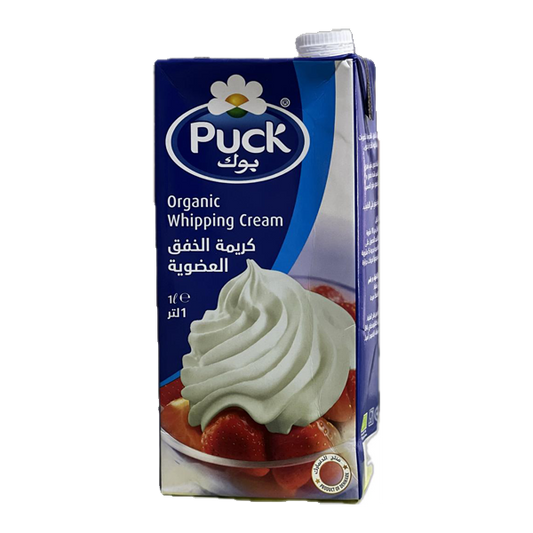 PUCK ORGANIC WHIPPING CREAM 1L