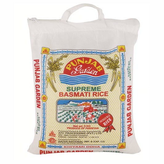 PUNJAB GARDEN SUPREME BASMATI RICE 5 KG