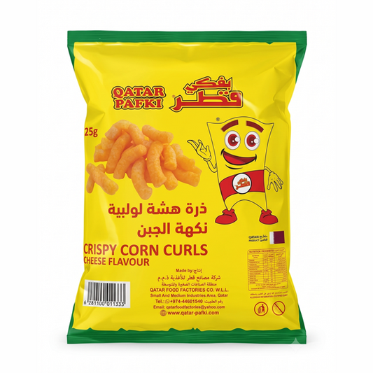 QATAR PAFKI CHEESE CHIPS 24*25GM