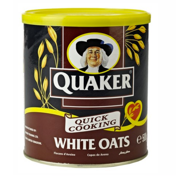 QUAKER WHITE OATS 500GM