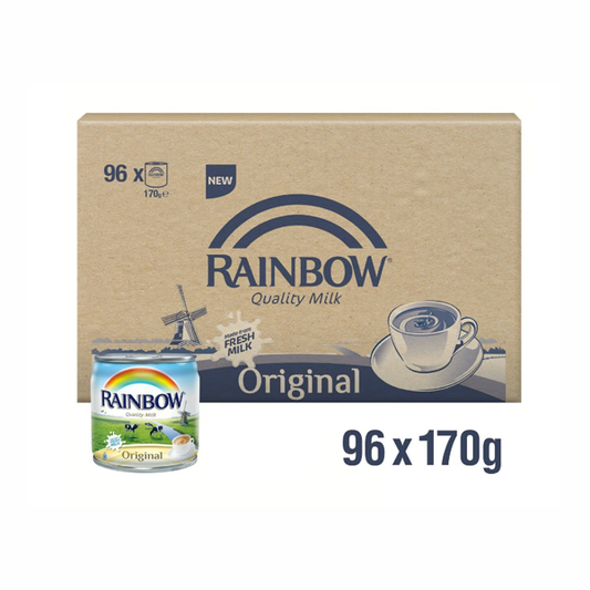 RAINBOW EVAPORATED MILK ORIGINAL 96x170G