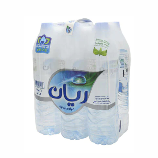 RAYYAN NATURAL WATER 1.5L×6'S