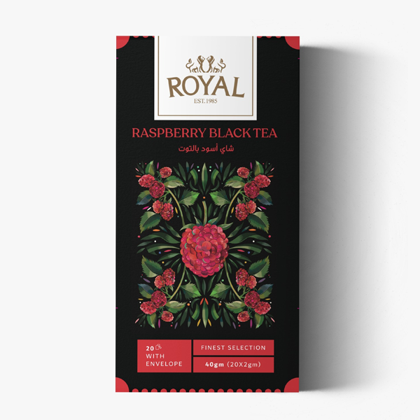 ROYAL RASPBERRY BLACK TEA 20'S