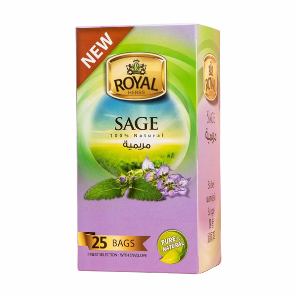 ROYAL SAGE TEA BAGS 25'S