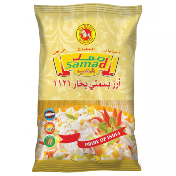 SAMAD GOLD-1121 STEAMED BASMATI RICE-20KG