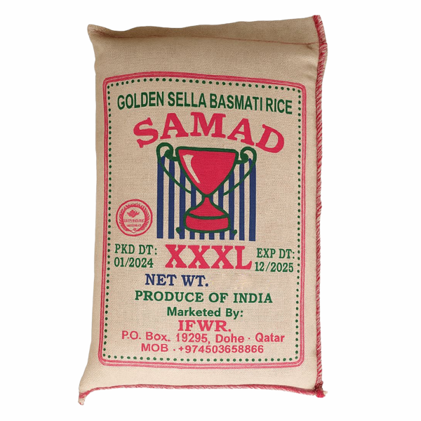 SAMAD SELLA BASMATI RICE 35KG