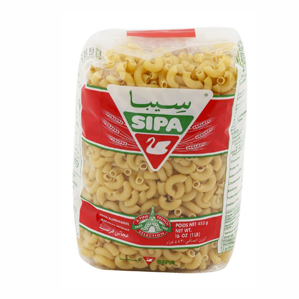 SIPA PASTA ELBOWS COQUILLE 453 GM