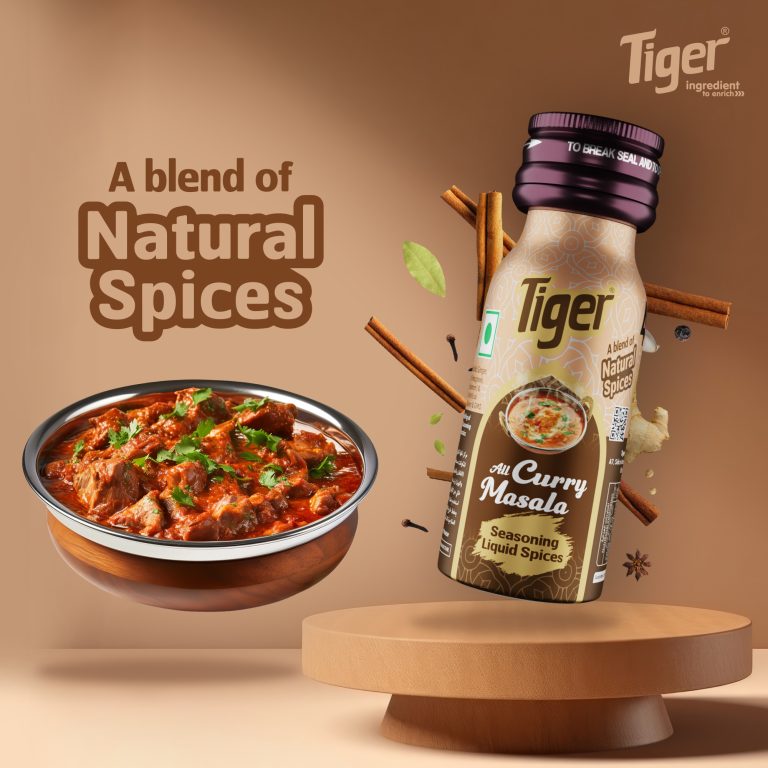 خلاصة وتوابل "تايجر" (Tiger) لخلطة الكاري ماسالا - 18 مل