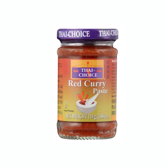 THAI CHOICE RED CURRY PASTE 110GM