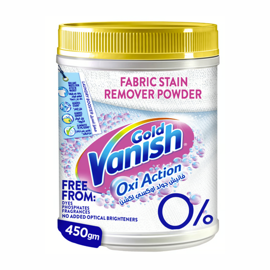 VANISH STAIN REMOVER OXI ACTION POWDER GOLD 450 GM