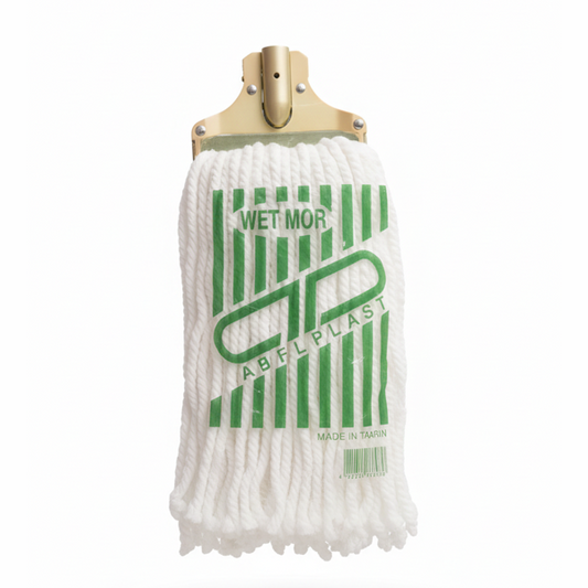WET MOP COTTON METAL CLIP WITH STICK