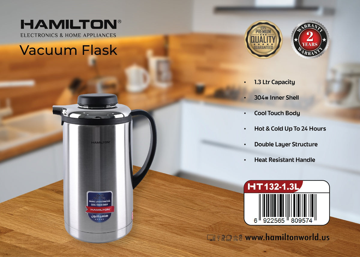 HAMILTON VACUUM FLASK-1.3L