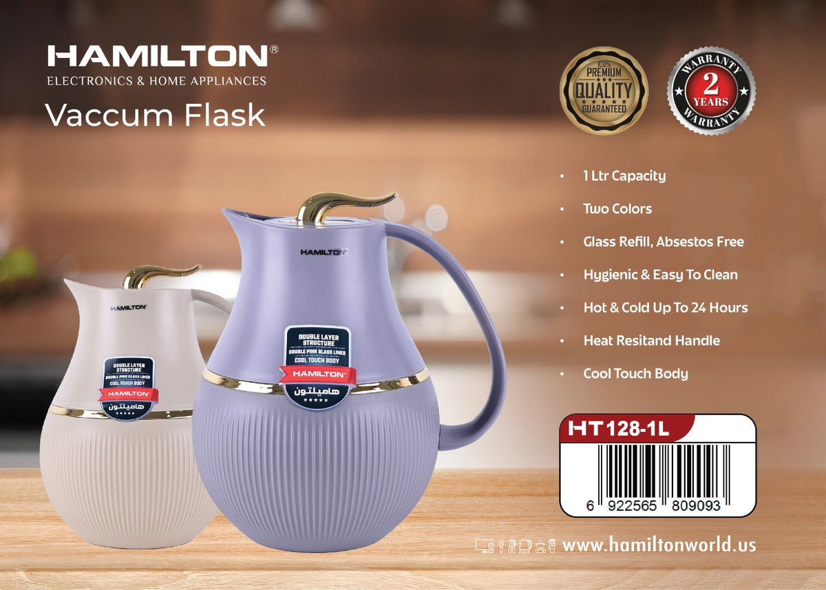 HAMILTON VACUUM FLASK 1.0LTR