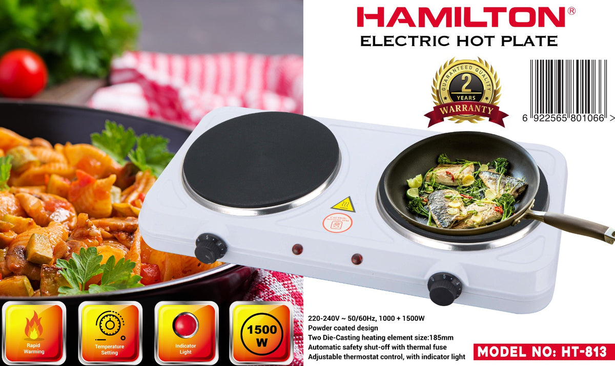 HAMILTON ELECTRIC HOT PLATE TWO