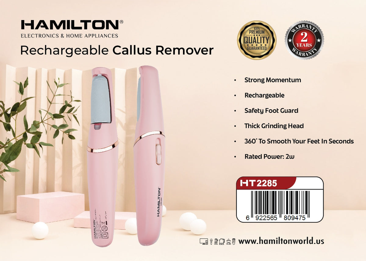 HAMILTON RECHARGEABLE CALLUS REMOVER