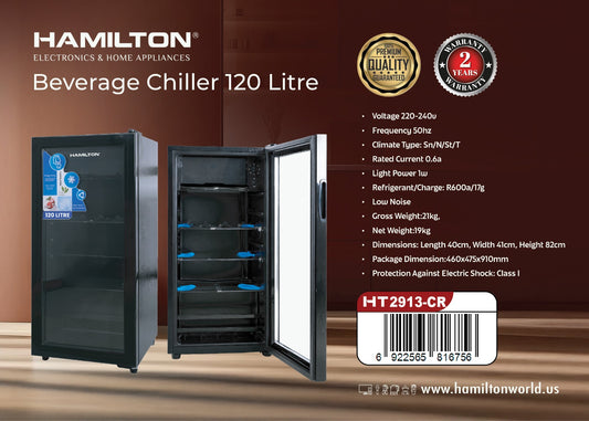 HAMILTON BEVERAGE CHILLER 120 LITRE