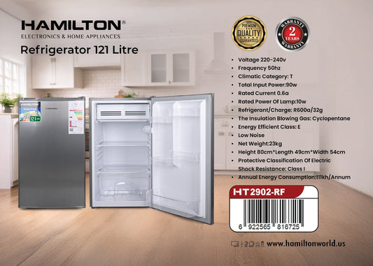 HAMILTON REFRIGERATOR 121 LITRE