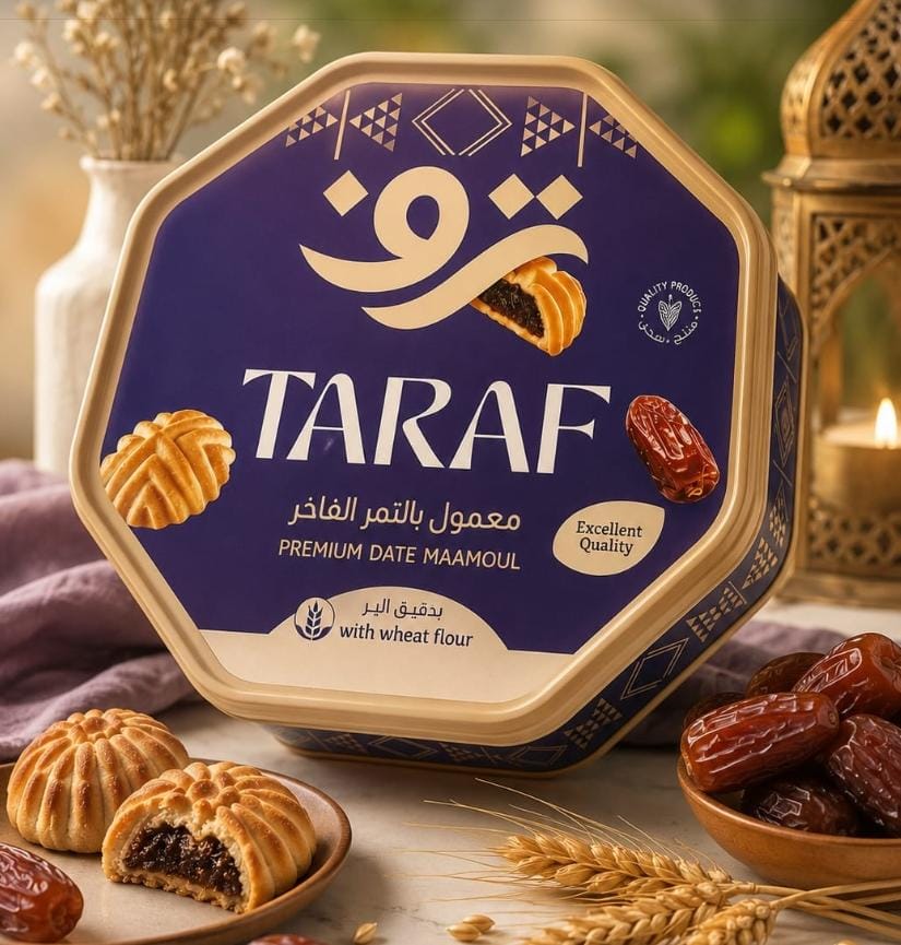 TARAF PREMIUM MAAMOUL DATE WITH WHEAT FLOUR COOKIES 425G