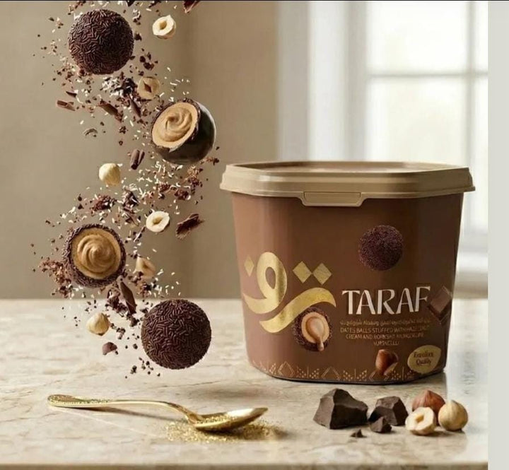 TARAF CHOCOLATE DATE BALLS COATED WITH VERMICELLI 400G