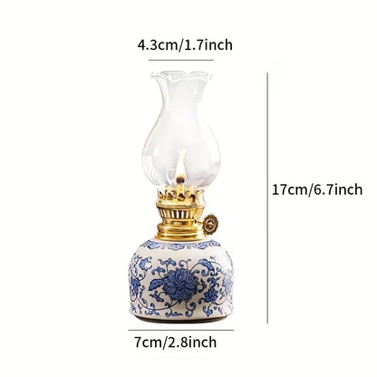 CERAMIC AND PORCELAIN HOME OIL LAMP