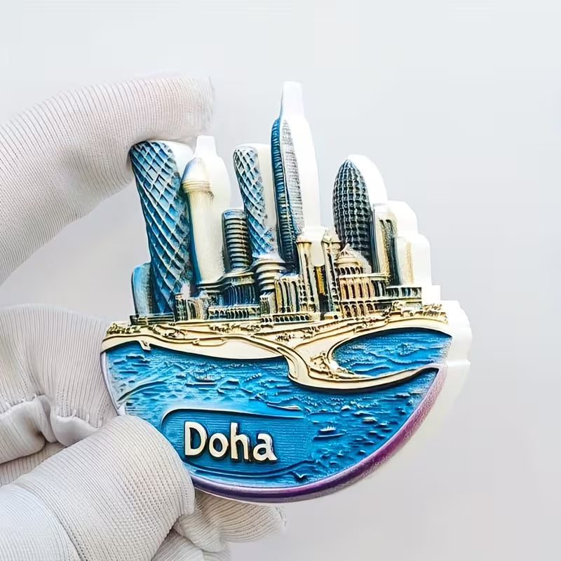 مغناطيس ثلاجة قطر الدوحة باي