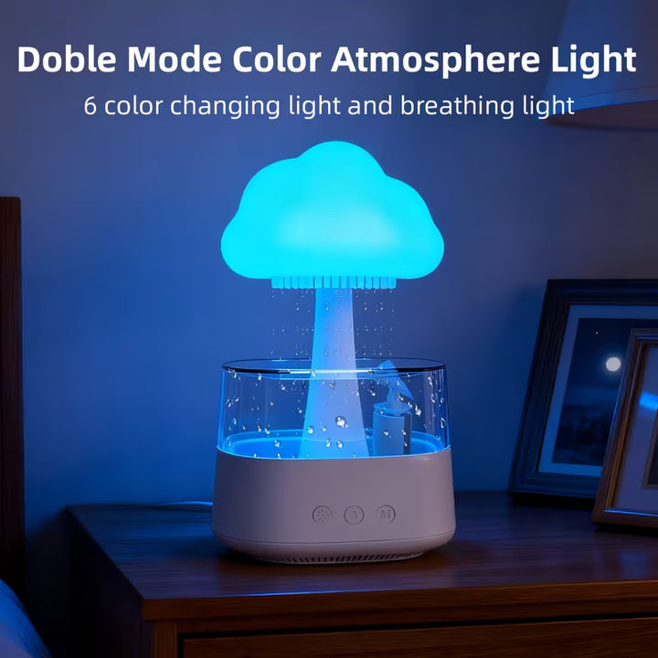 MUSHROOM RAIN LAMP WITH WATERFALL EFFECT